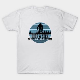 Bigfoot Hide and Seek World Champion Yeti T-Shirt